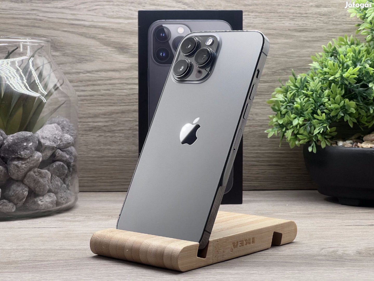Hibátlan iPhone 13 Pro Max Graphite 256GB 2 ÉV Garanciával Számlával