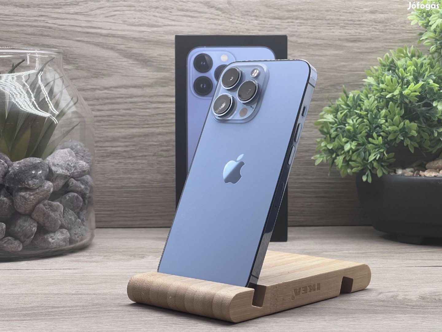 Hibátlan iPhone 13 Pro Sierra Blue 256GB 2 ÉV Garanciával Számlával
