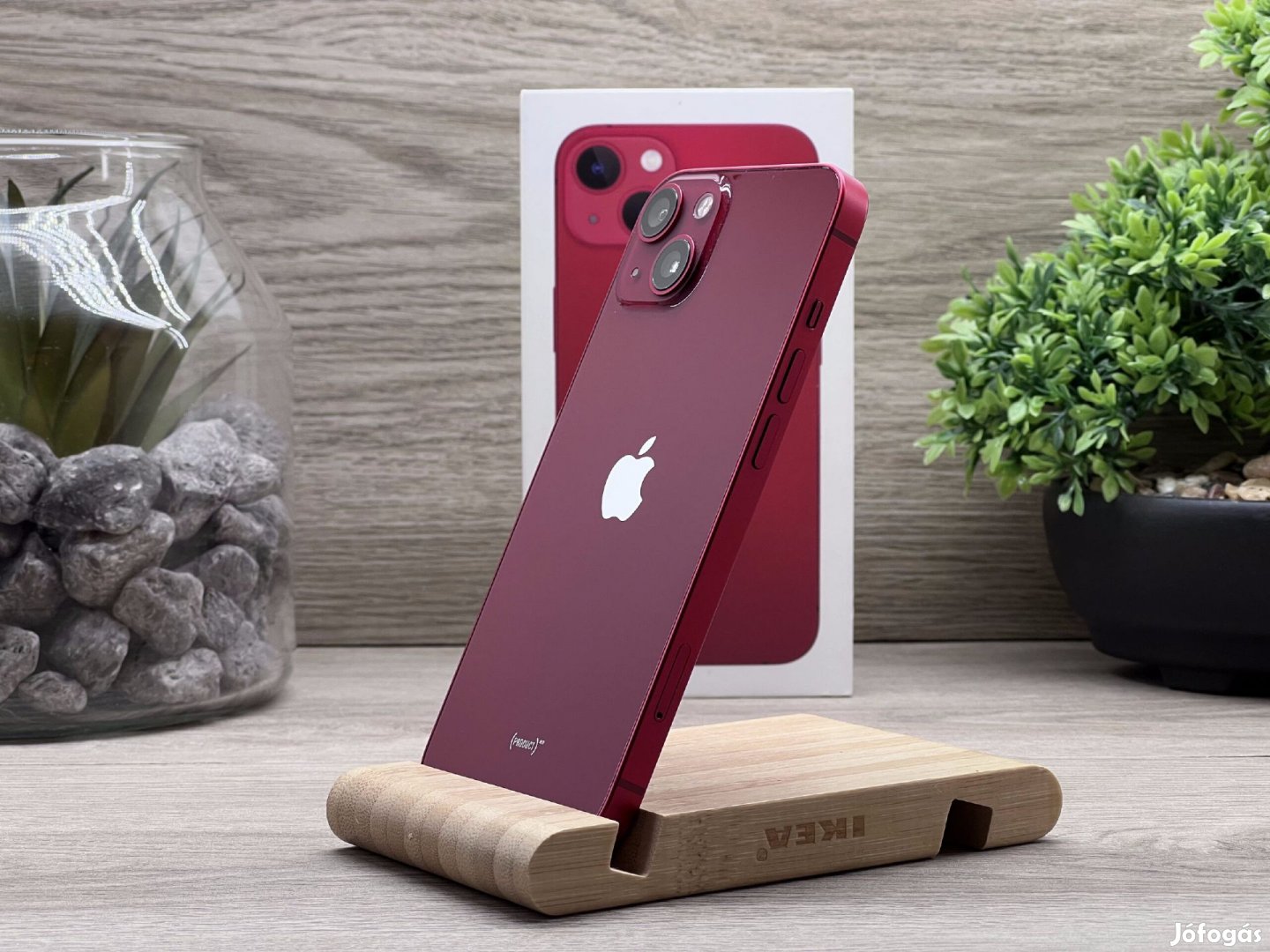 Hibátlan iPhone 13 Red 128GB 2 ÉV Garanciával Számlával