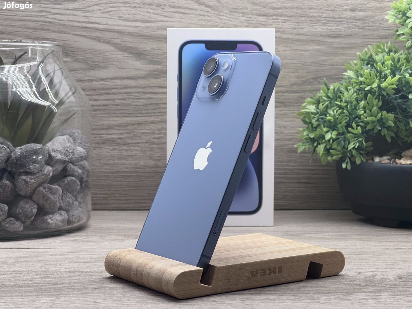 Hibátlan iPhone 14 Blue 256GB 2 ÉV Garanciával Számlával