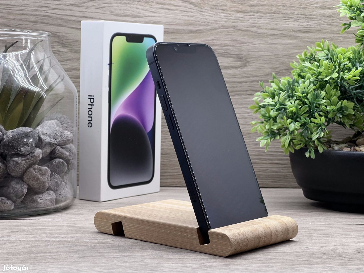 Hibátlan iPhone 14 Midnight 128GB 2 ÉV Garanciával Számlával 91%