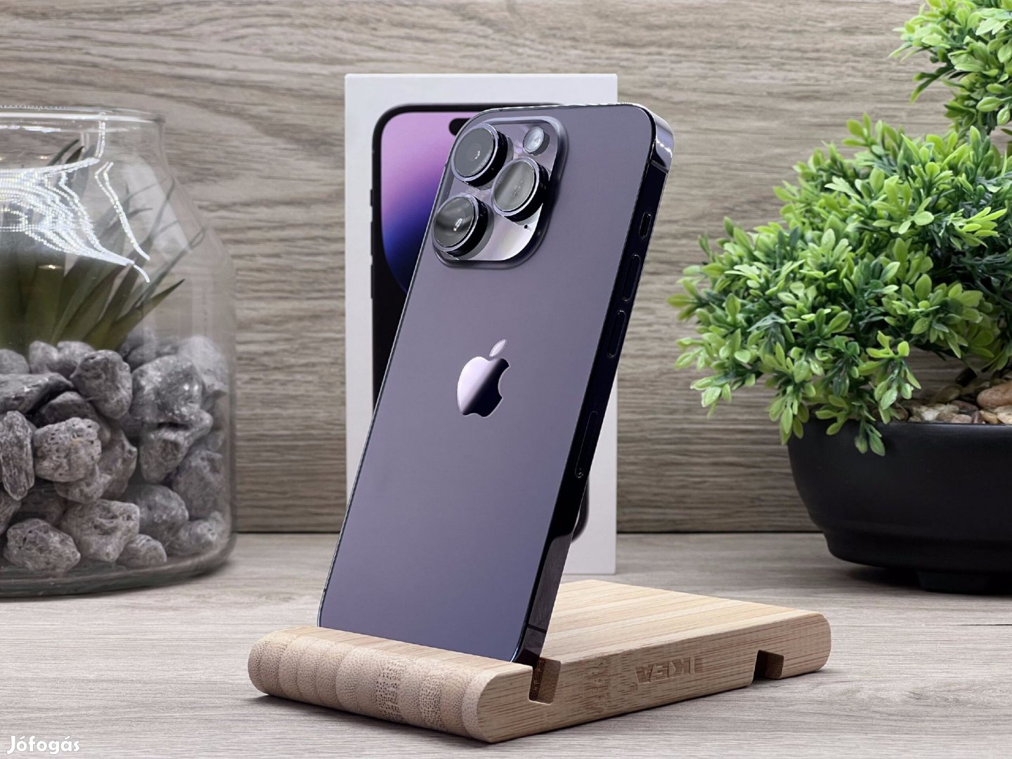 Hibátlan iPhone 14 Pro Deep Purple 256GB 2 ÉV Garanciával Számlával