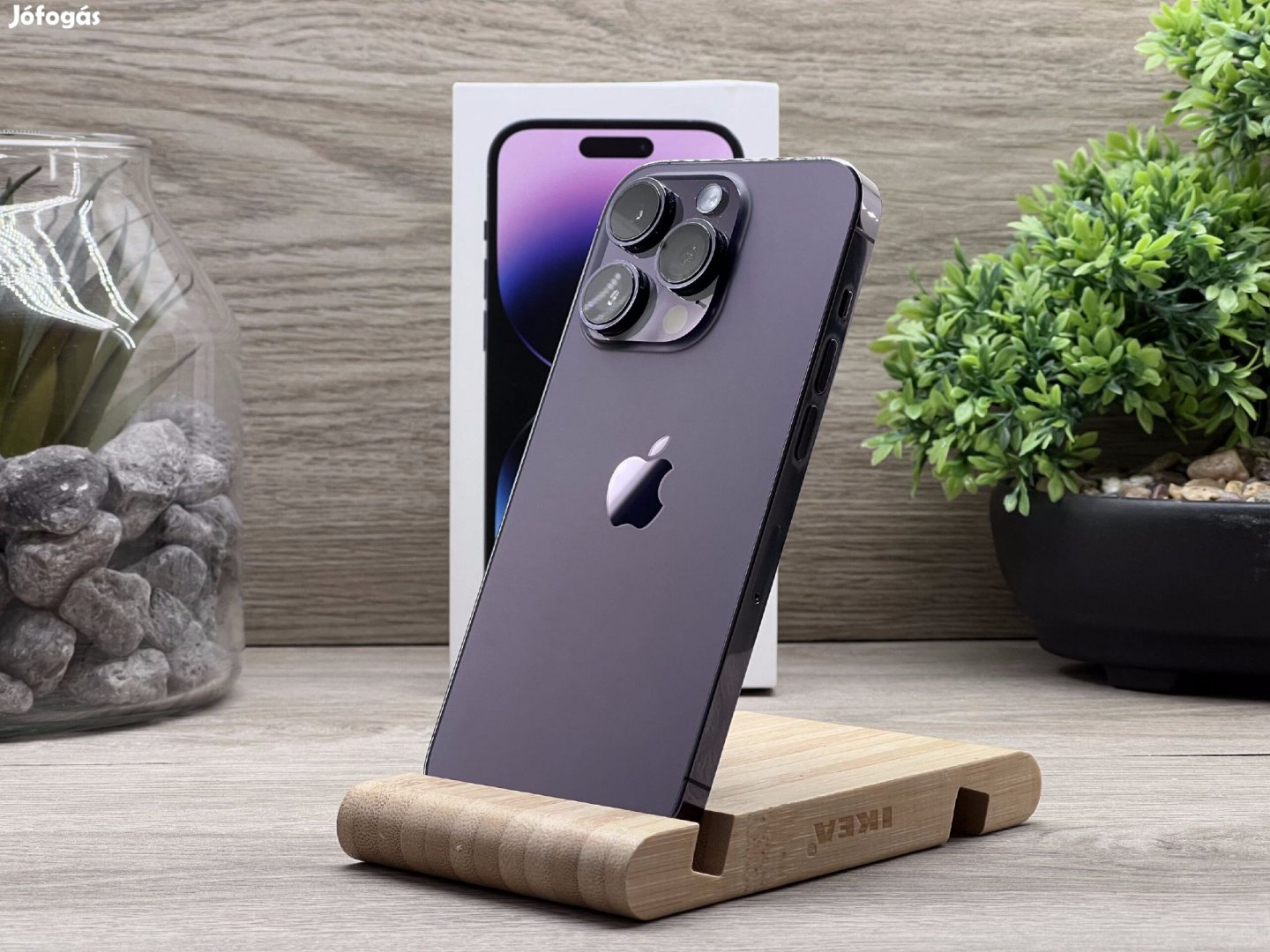 Hibátlan iPhone 14 Pro Deep Purple 256GB 2 ÉV Garanciával Számlával