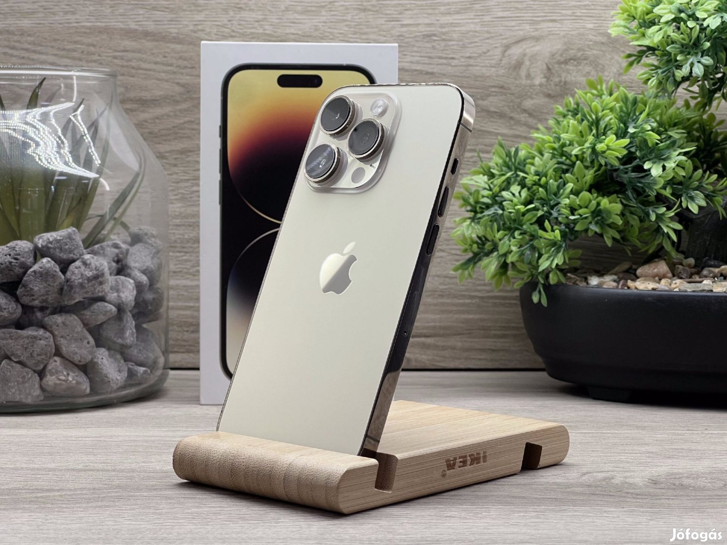 Hibátlan iPhone 14 Pro Gold 1TB 2 ÉV Garanciával Számlával Aksi 97%