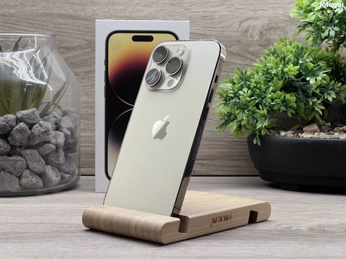 Hibátlan iPhone 14 Pro Gold 1TB 2 ÉV Garanciával Számlával Aksi 97%