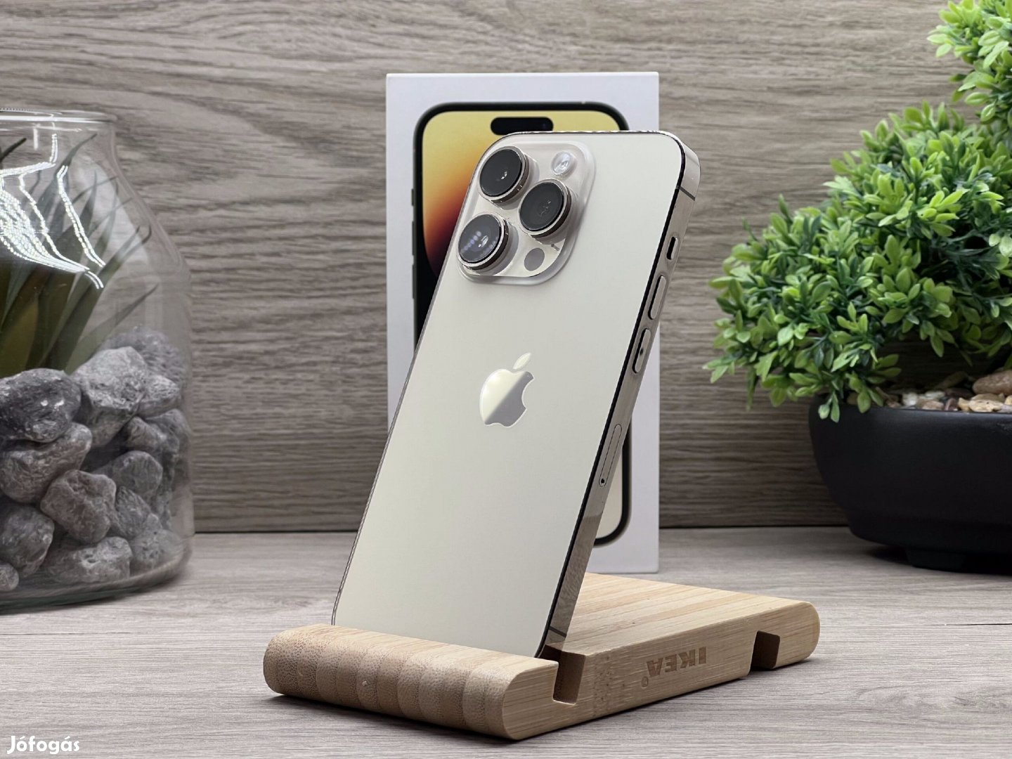 Hibátlan iPhone 14 Pro Gold 256GB 2 ÉV Garanciával Számlával Aksi