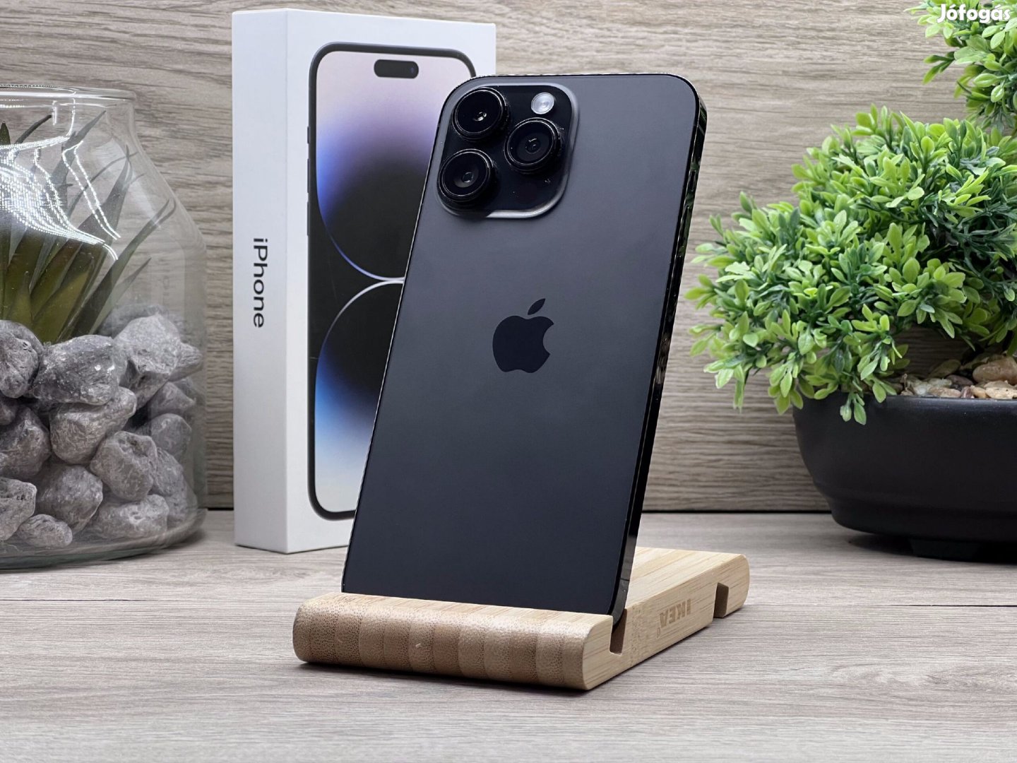 Hibátlan iPhone 14 Pro Max Space Black 128GB 2 ÉV Garanciával