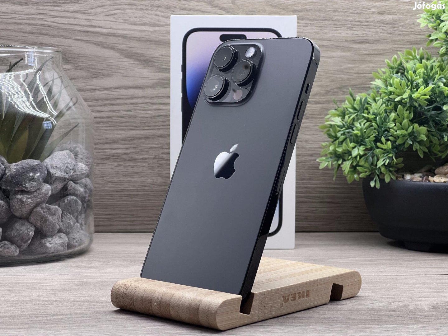 Hibátlan iPhone 14 Pro Max Space Black 128GB 2 ÉV Garanciával