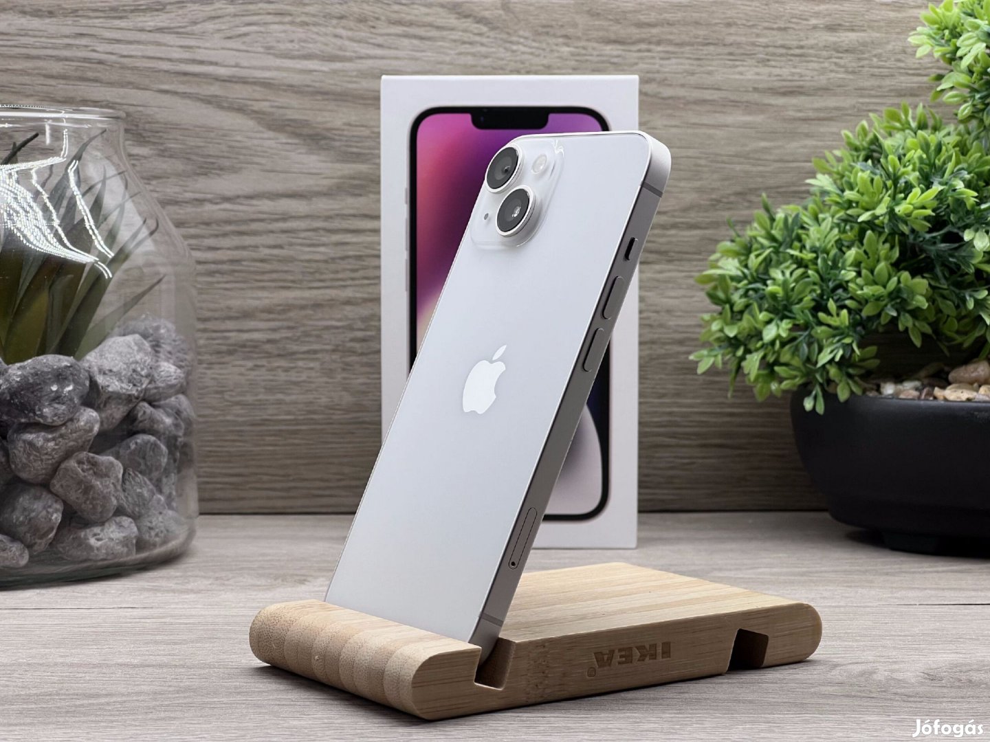 Hibátlan iPhone 14 Starlight 128GB 2 ÉV Garanciával Számlával