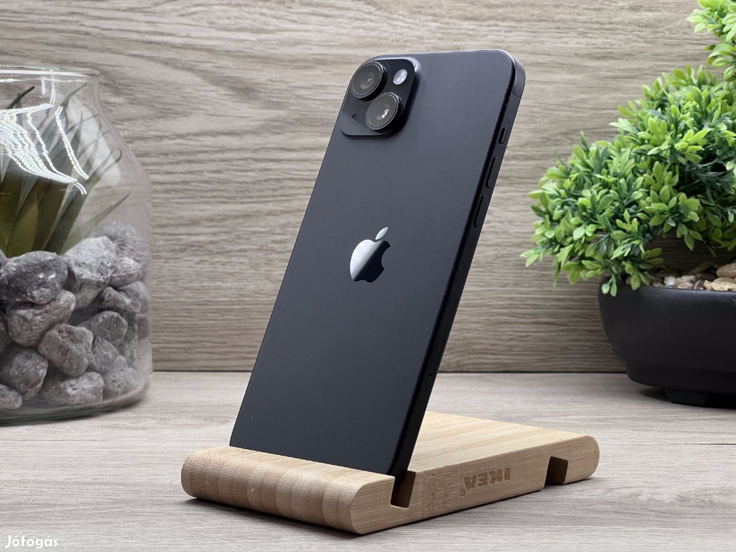 Hibátlan iPhone 15 Plus Black 128GB 2 ÉV Garanciával Számlával Aksi
