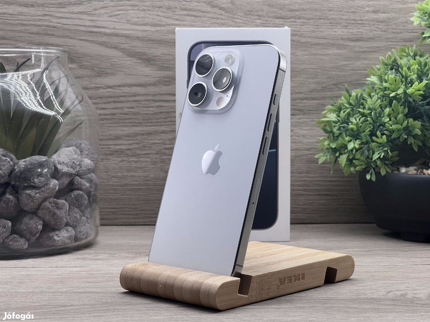 Hibátlan iPhone 16 Pro White Titanium 128GB 2 ÉV Garanciával