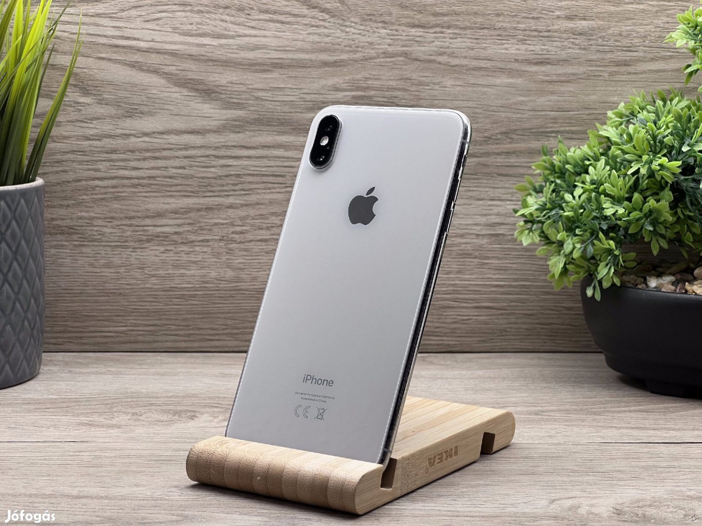 Hibátlan iPhone XS Max Silver 256GB 2 ÉV Garanciával 100