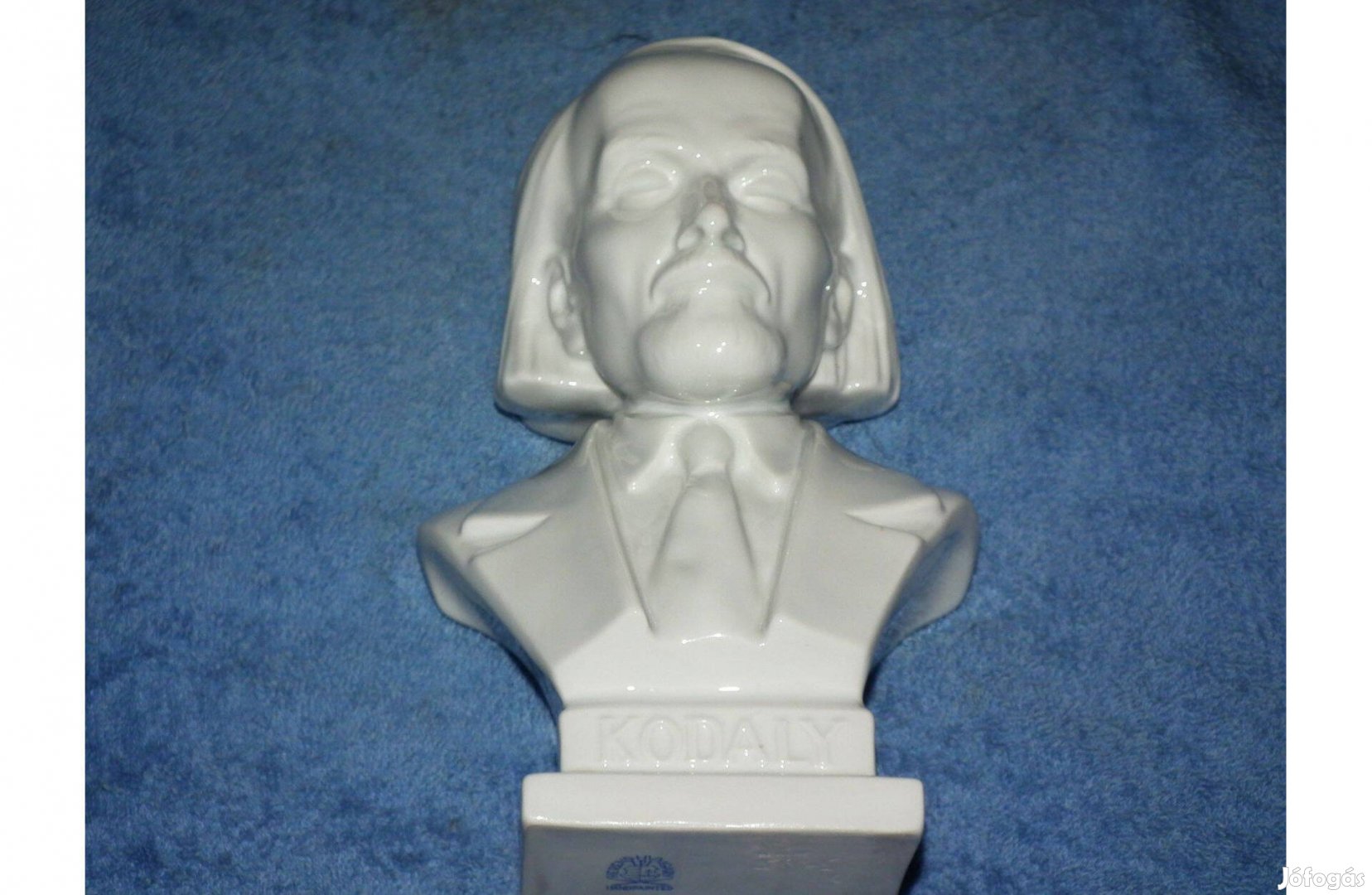 Hibátlan ritka Kodály Zoltán mellszobor büszt szobor Herendi porcelán