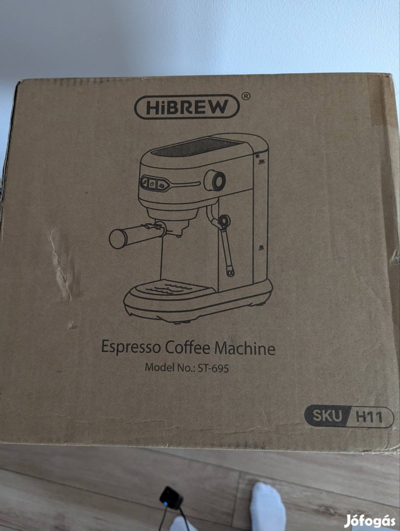 Hibrew H11 inox kávéfőző új!