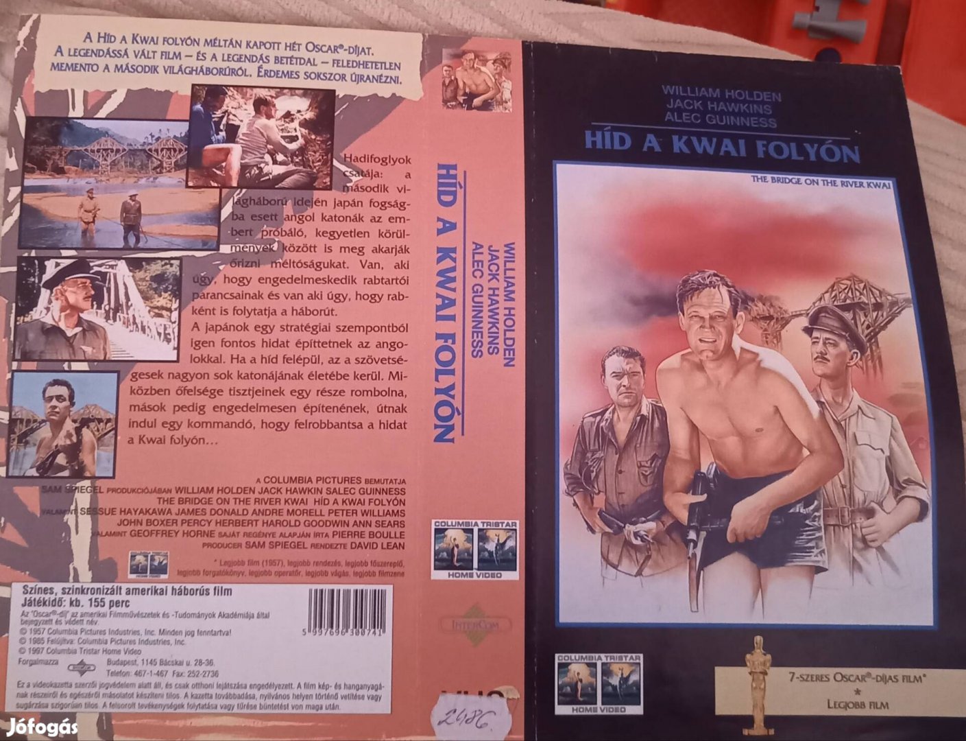 Híd a Kwai folyón - háborús vhs - klasszikus