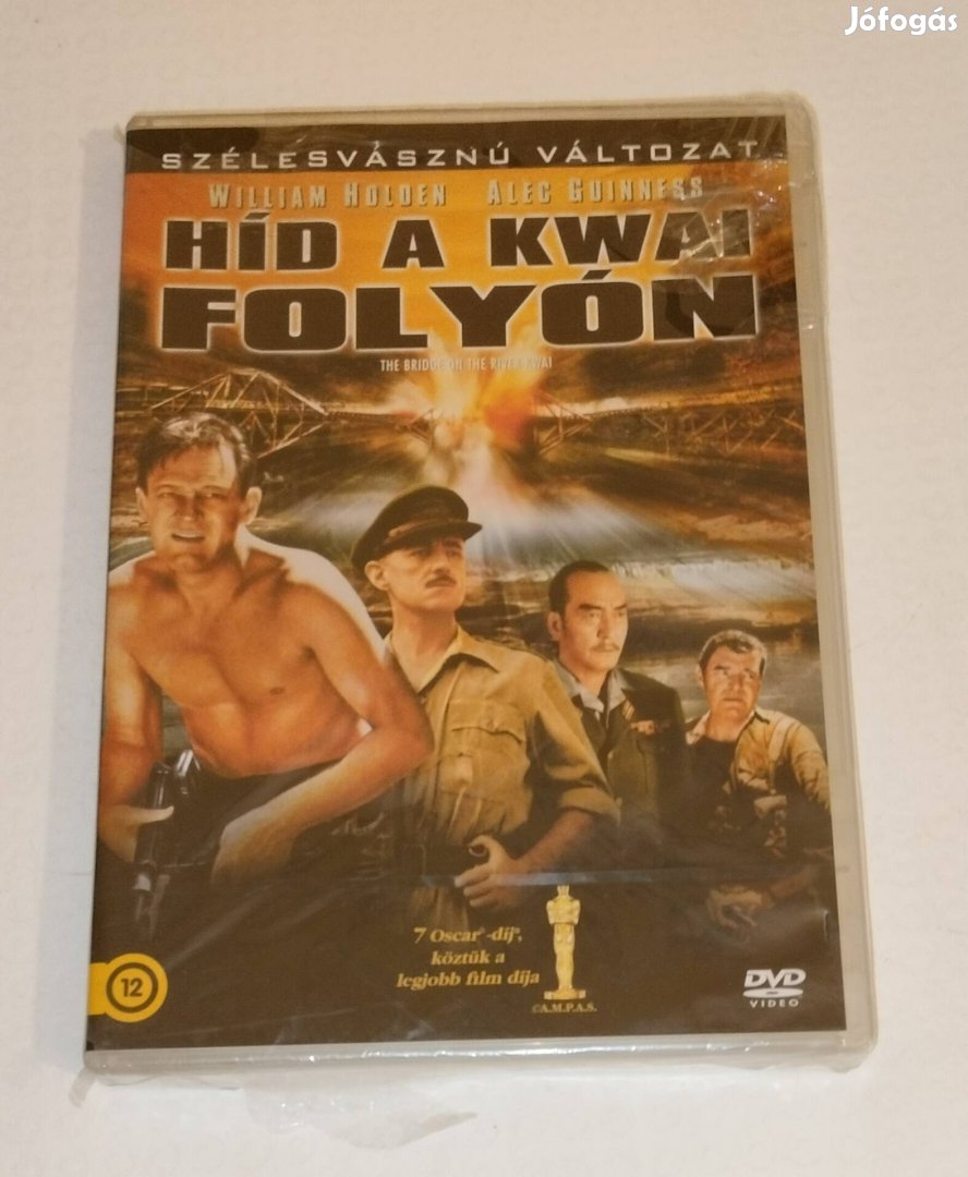 Híd a Kwai folyón dvd bontatlan 