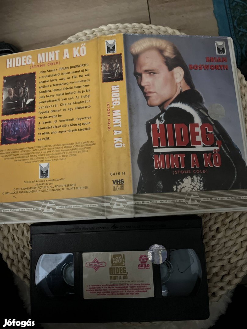 Hideg mint a kő vhs