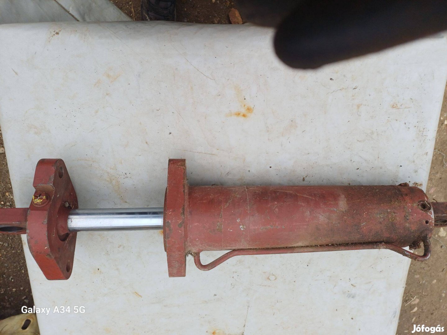 Hidraulika munkahenger talán ekéhez