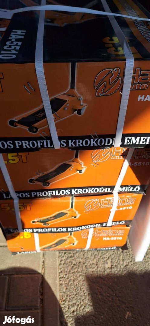 Hidraulikus Krokodil emelő alacsony profilú