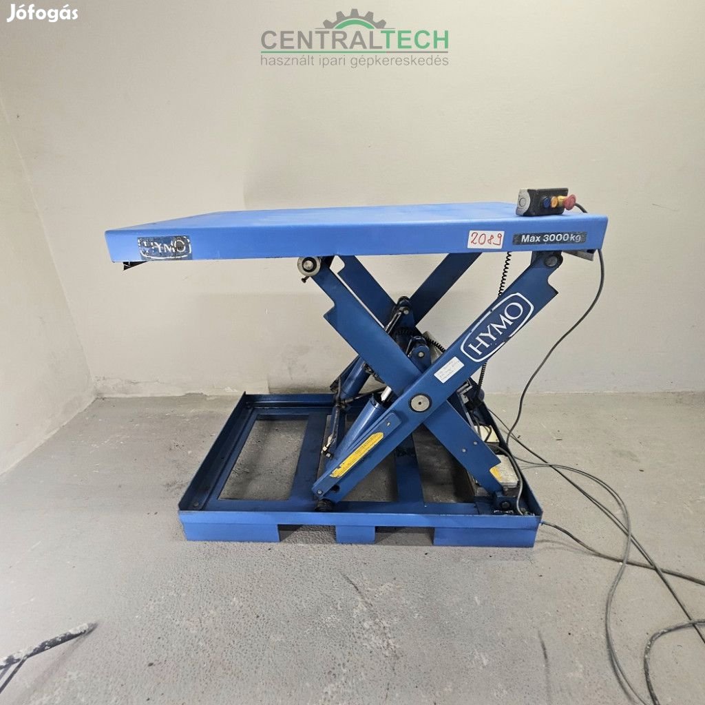 Hidraulikus emelőasztal 3000kg HYMO SXU ollós emelőasztal