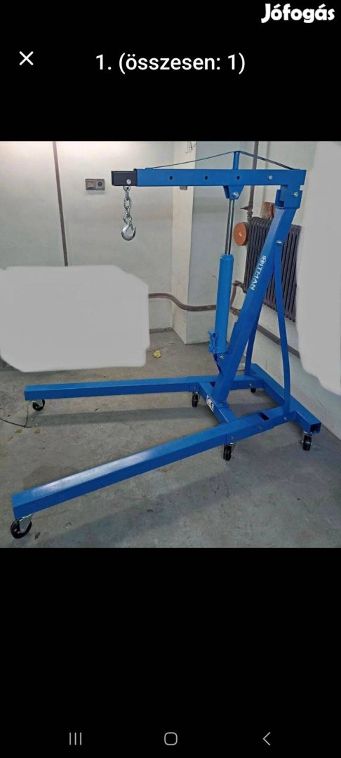 Hidraulikus motorkiemelő zsiráf 2t