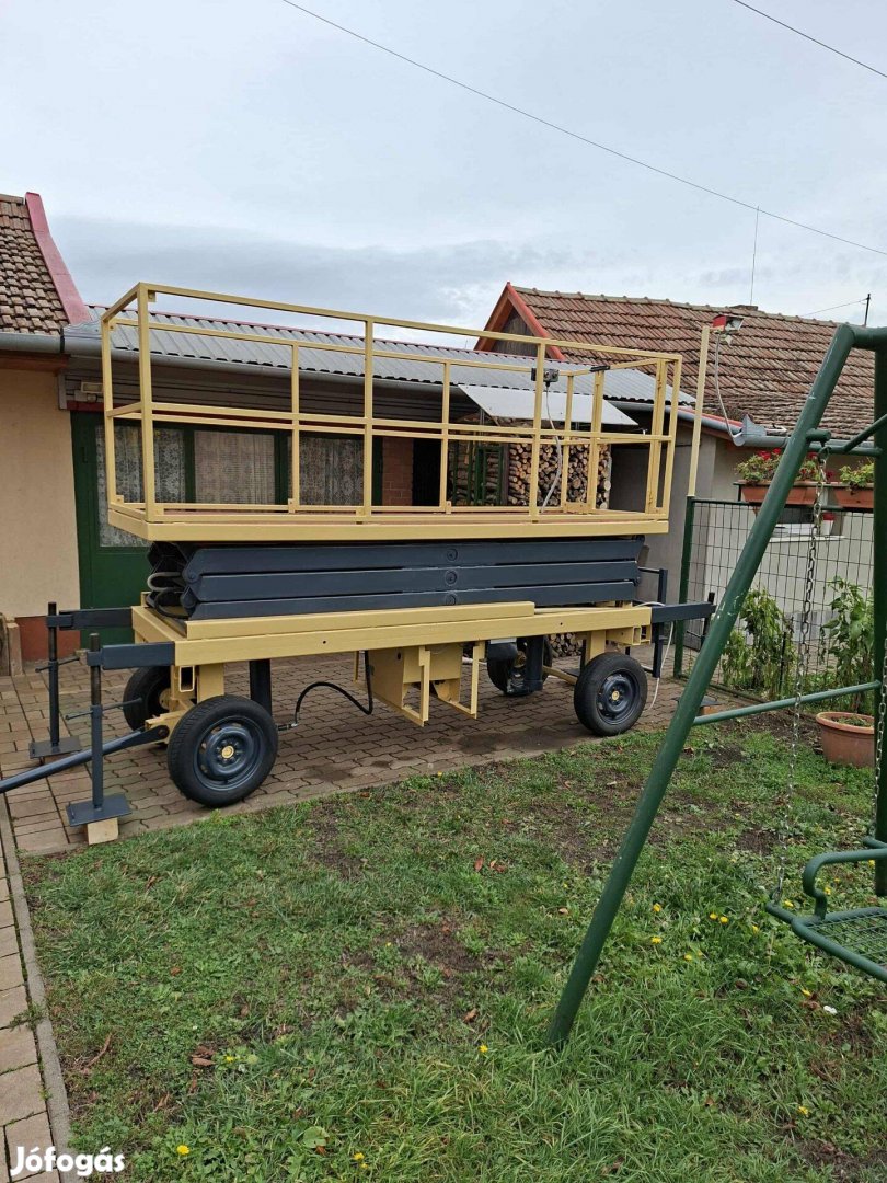 Hidraulikus ollós emelőállvány