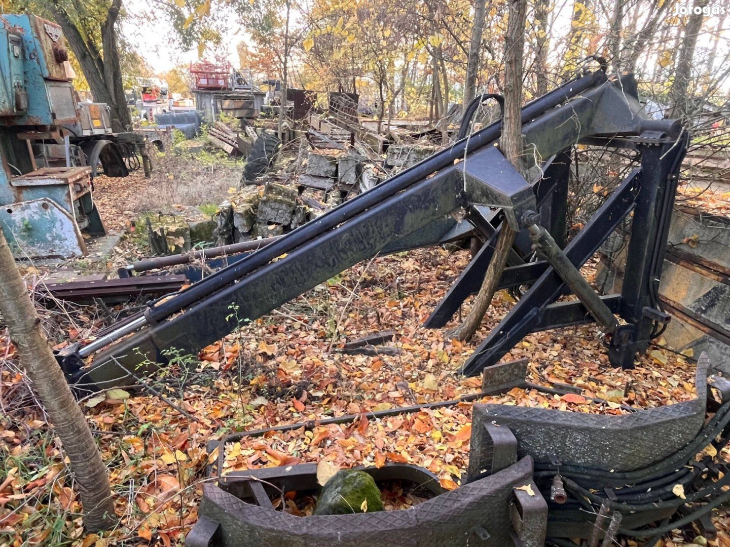 Hidraulikus rakodógép adapter telszkópgémmel