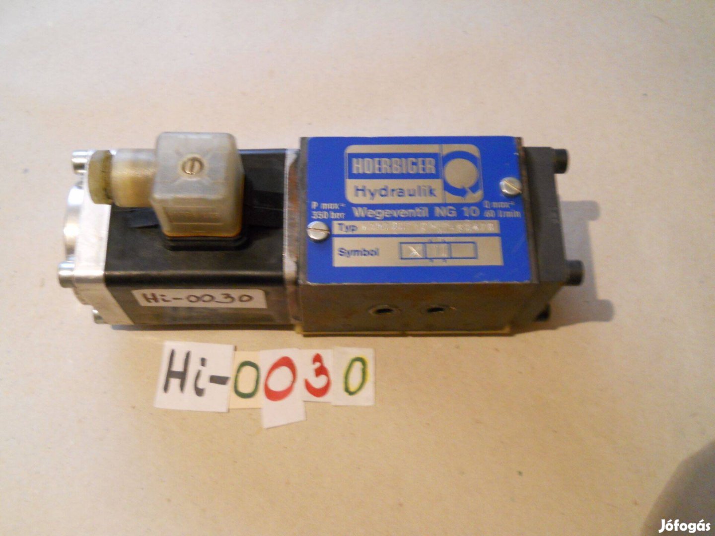 Hidraulikus útváltószelep eladó (Hoerbiger Hydraulik) (Hi-0030)