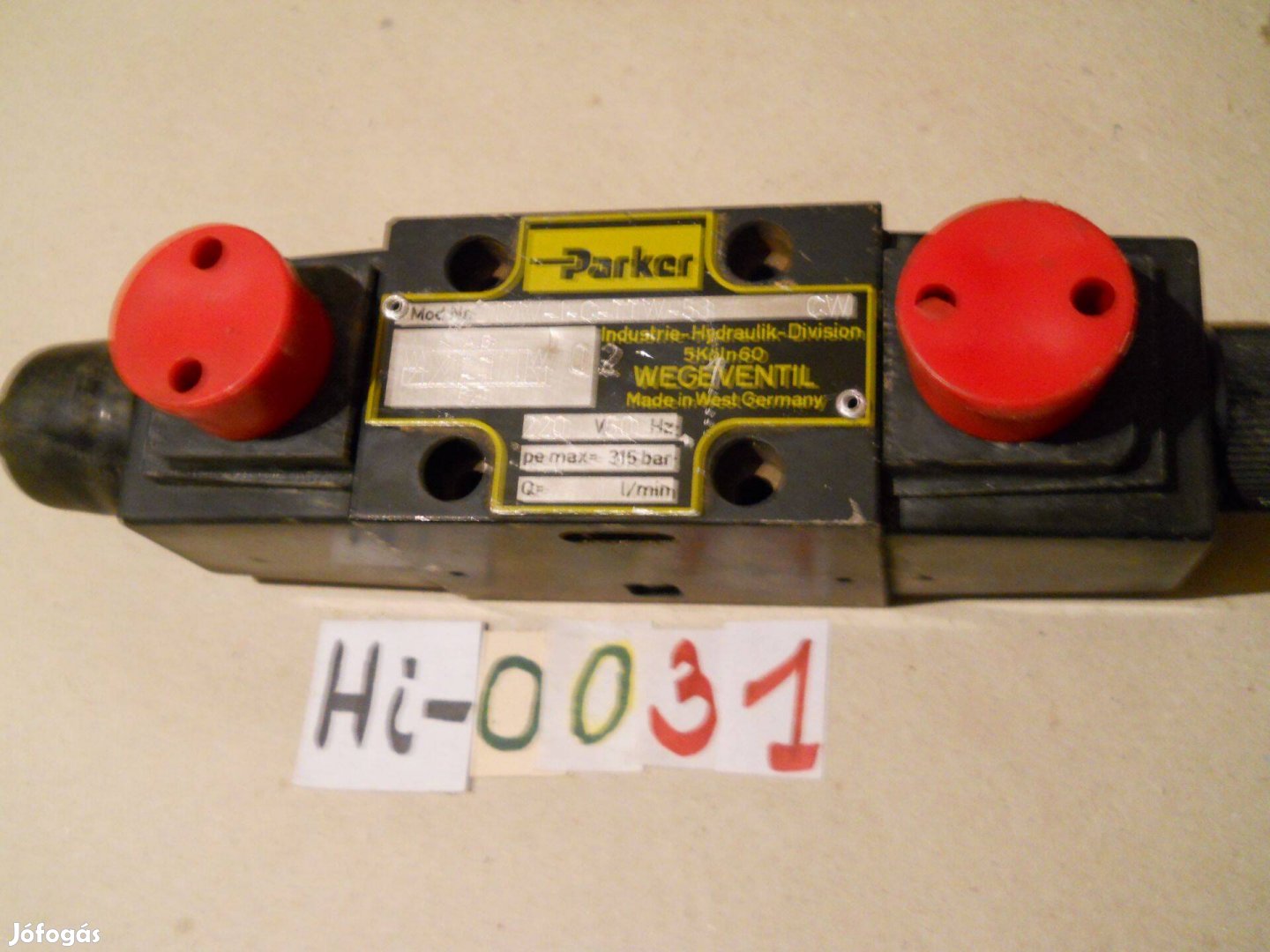 Hidraulikus útváltószelep eladó (Parker) (Hi-0031)