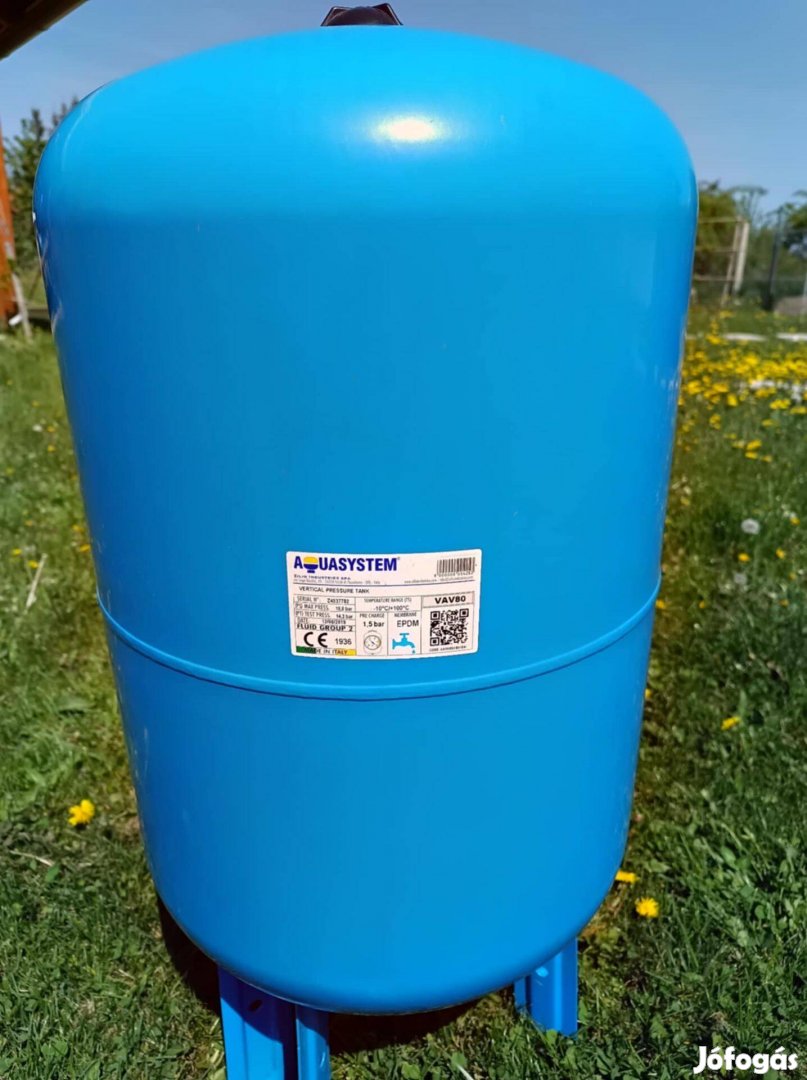 Hidrofor tartály 80 liter