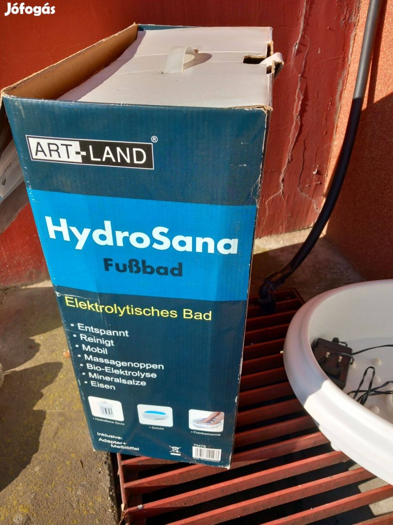 Hidrosana méregtelenítő készülék ionizátoros