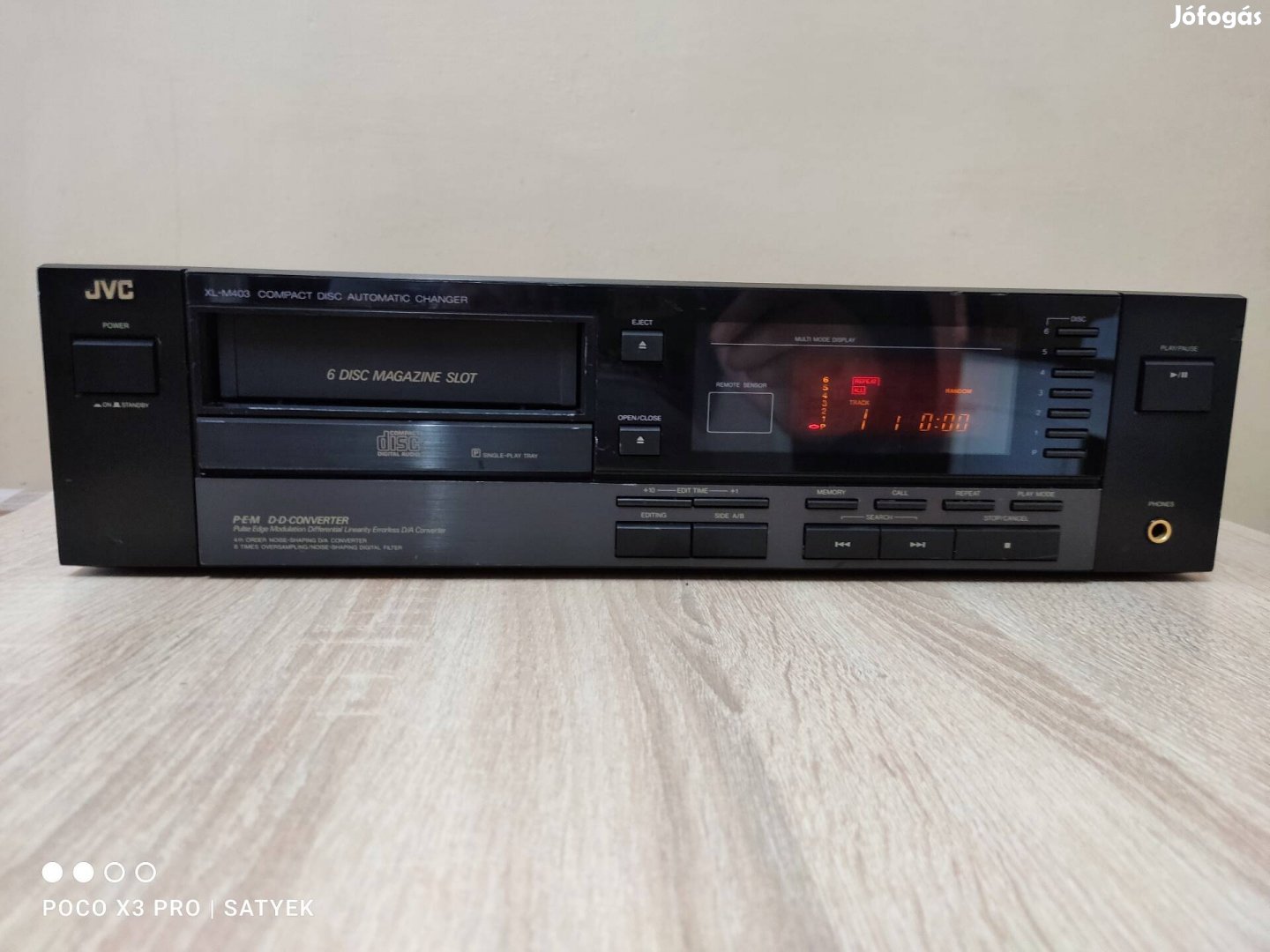 Hifi cdplayer jvc