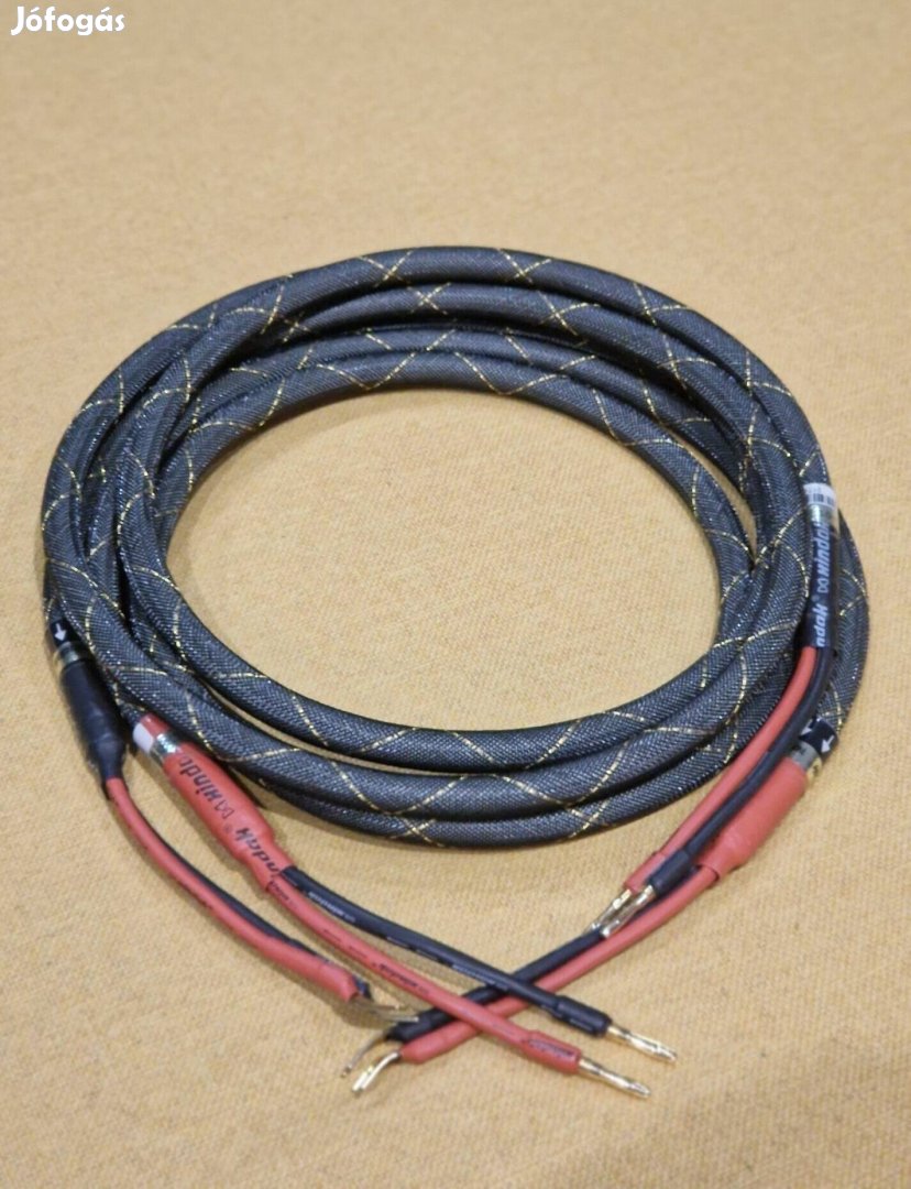 Hifi hangfalkábel 2X2.5m új állapotban