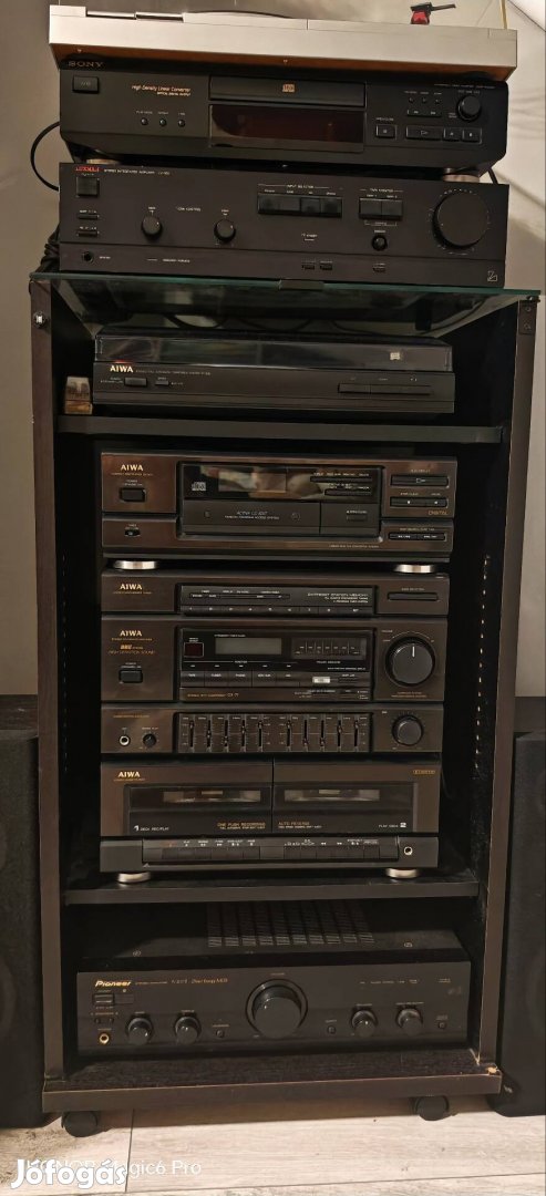 Hifi komponensek, Aiwa, Pioneer, Luxman