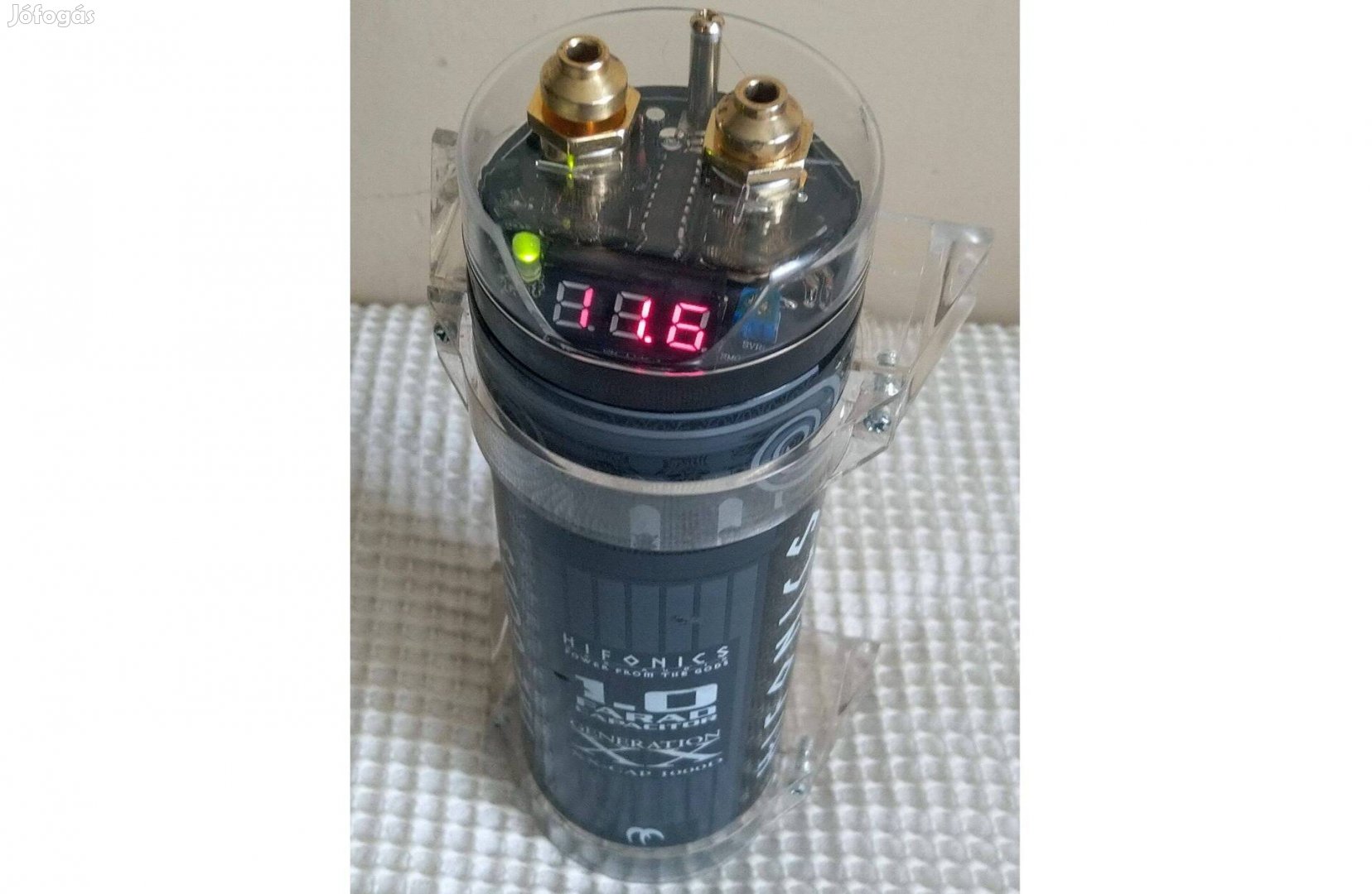 Hifonics 1.0 Farad Capacitor Generation XX - XX-Cap 1000D kondenzátor