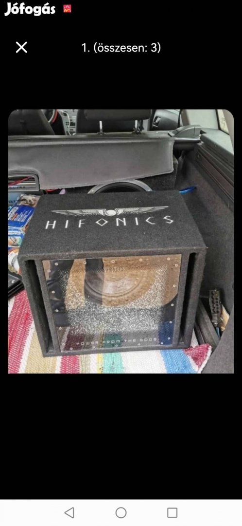 Hifonics power prom the gods