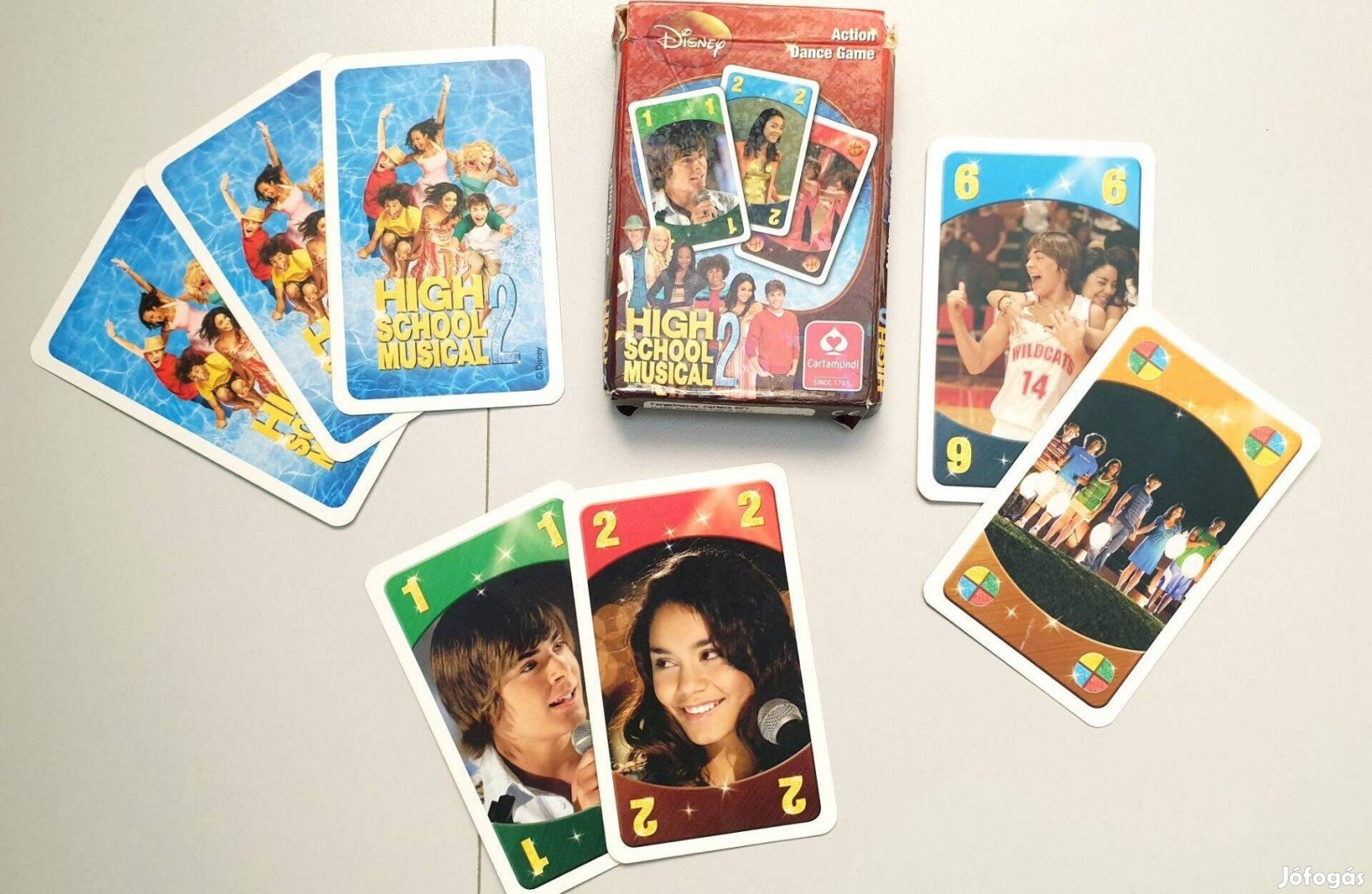 High School Musical 2 / Action Dance Game / Uno / Cartamundi / Disney