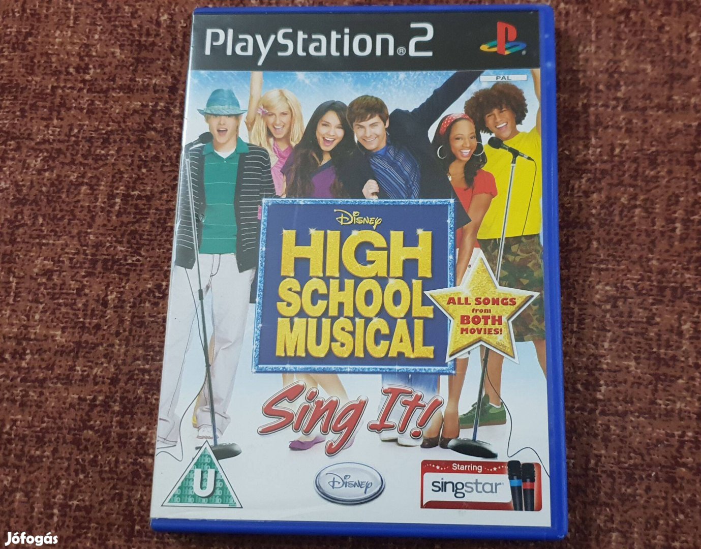 High School Musical Sing It! Playstation 2 eredeti lemez ( 2500 Ft )