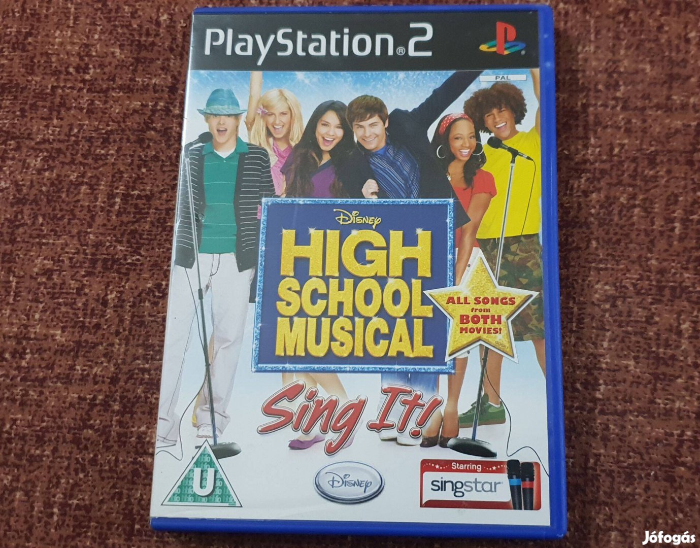 High School Musical Sing It! Playstation 2 eredeti lemez ( 2500 Ft )