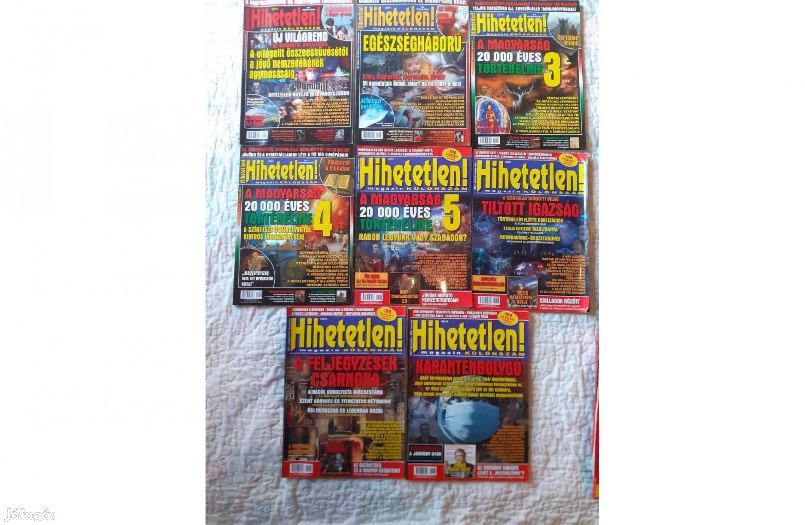 Hihetetlen Magazin ,Különszámok Sok Kép