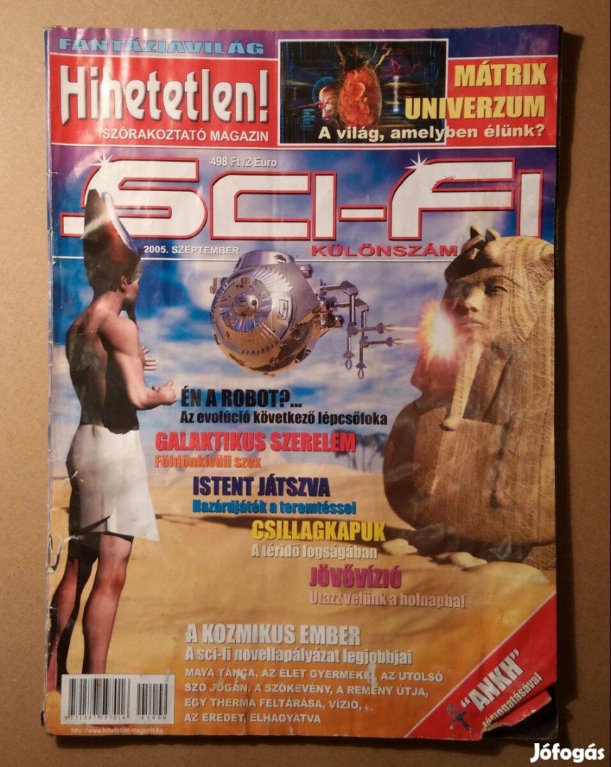 Hihetetlen! 2005/Szeptember - Scifi Különszám (viseltes) 6kép+tartalom