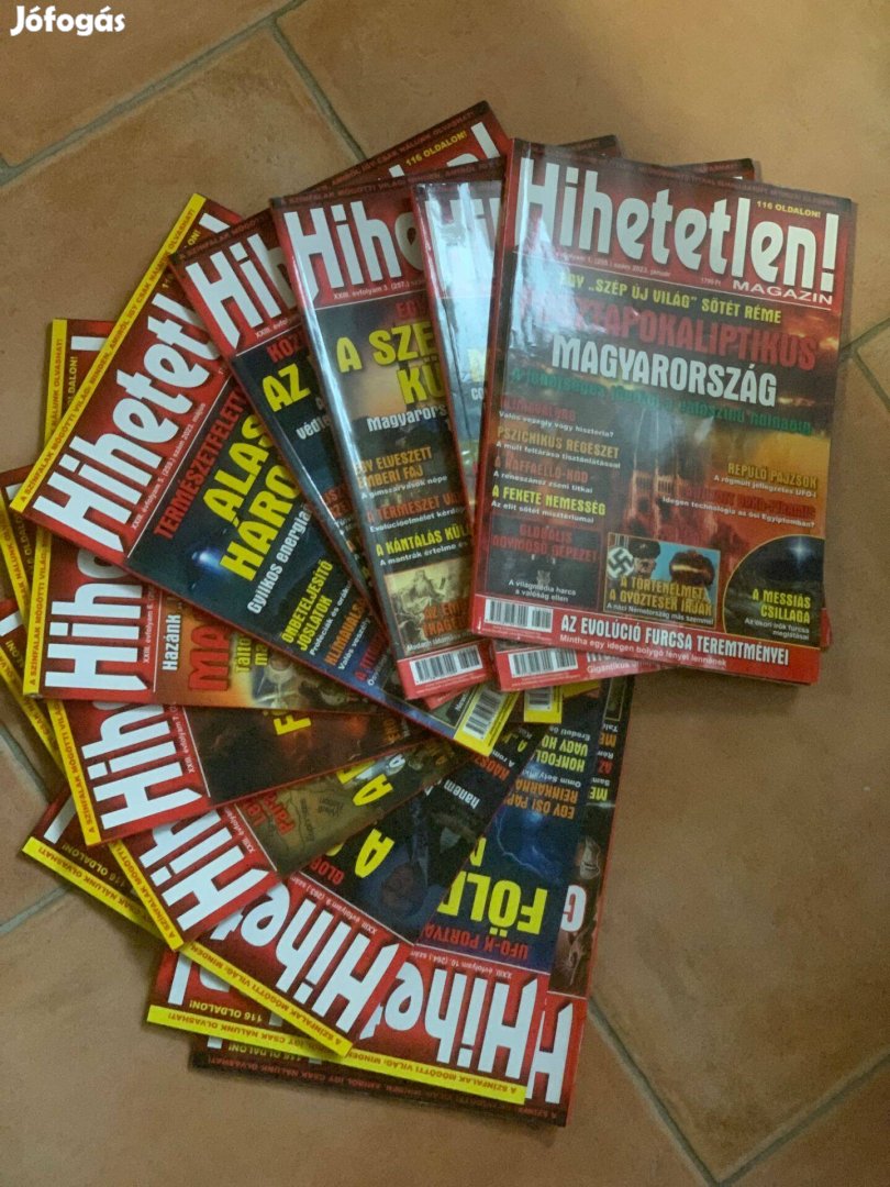 Hihetetlen! magazin 2023 - teljes évad 12 db