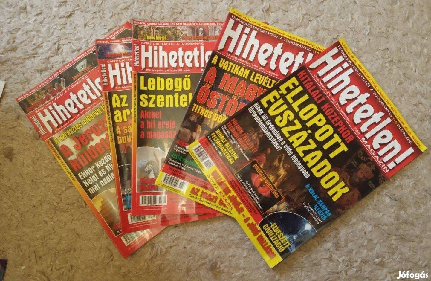 Hihetetlen magazin, folyóirat, újság.Spiritualitás, tudomány