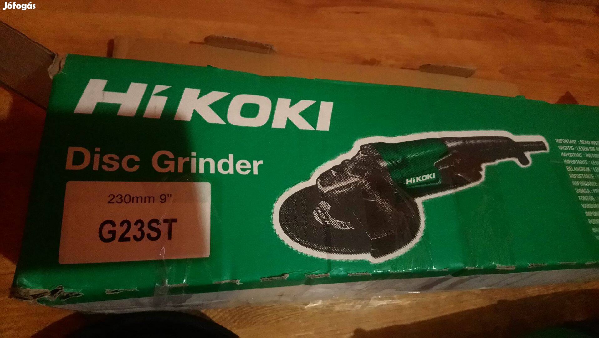 Hikoki 230-as sarokcsiszoló új