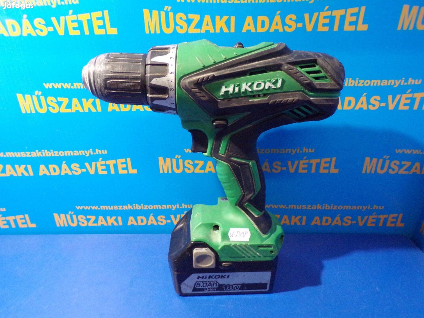 Hikoki DS18Djl behajtó jótállással -