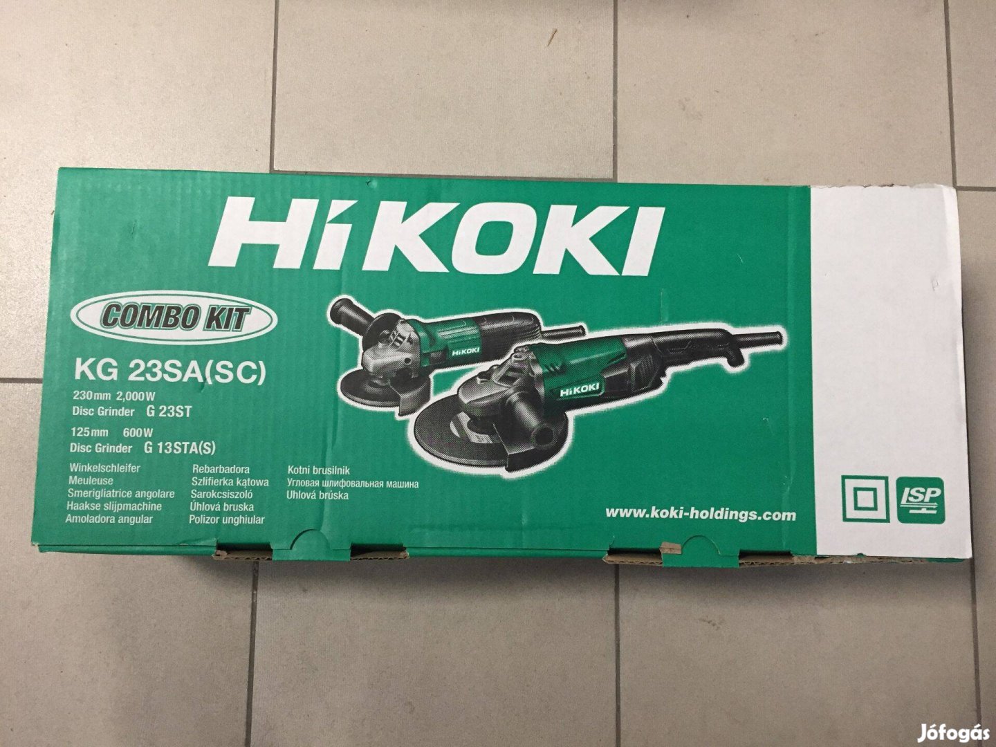 Hikoki KG23SA-Ybz Sarokcsiszoló szett G23ST + G13STA (125mm-230mm)