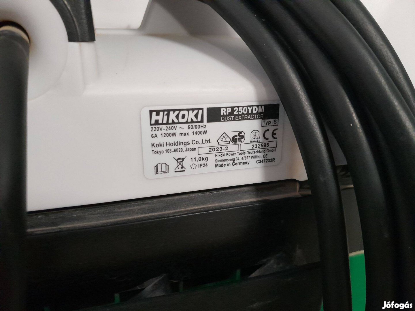 Hikoki RP 250 ydm porszívó