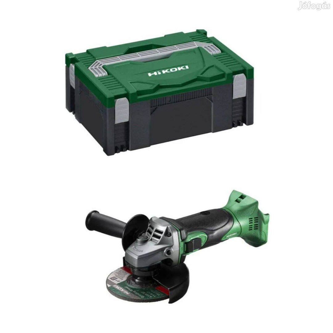 Hikoki akkus sarokcsiszoló 18V Li-ion 125mm Basic G18DSL2W3Z