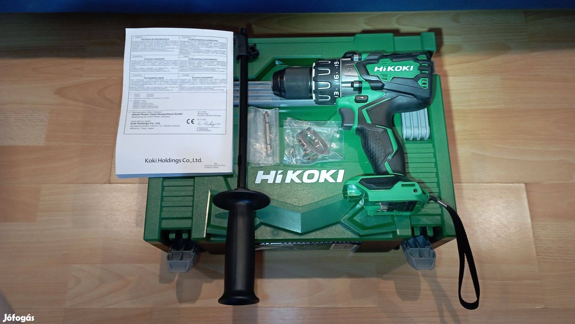 Hikoki akkus ütvefúró - csavarbehajtó