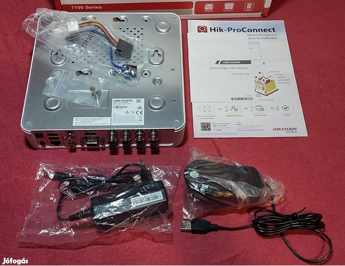 Hikvision DRV IDS 7108Huhi M1(C) Acusense / Nvr